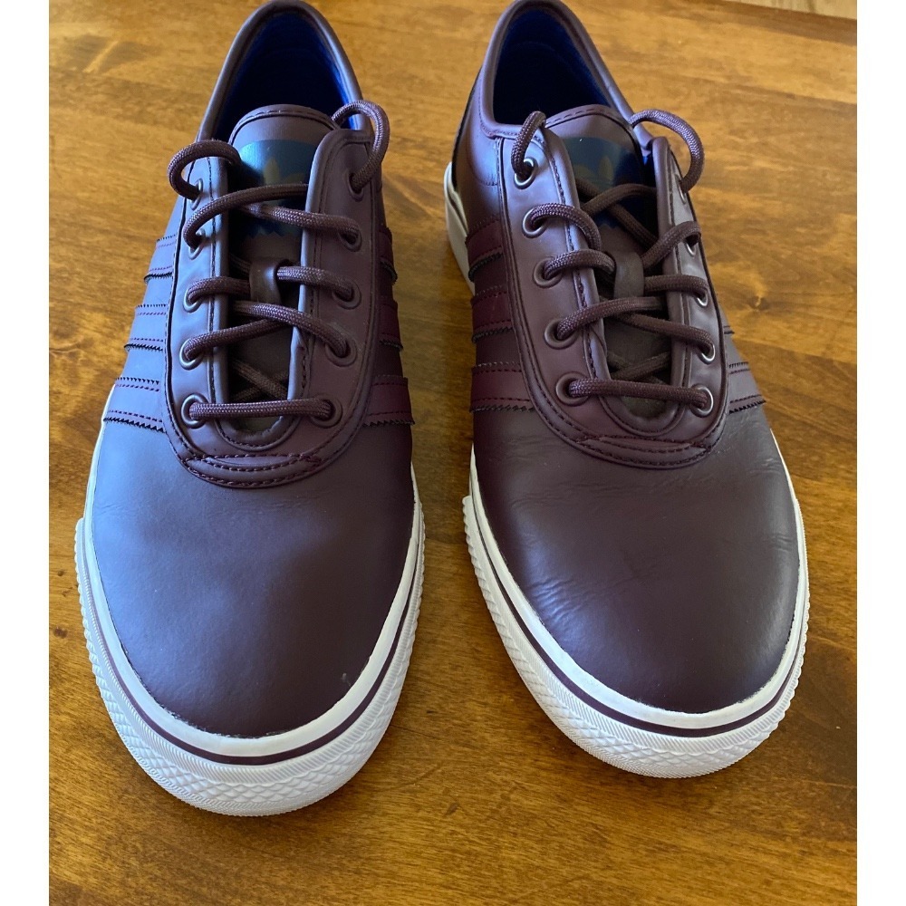 Adidas Adi-Ease Dark Burgandy Skate Shoes. Size 8 1/2 EUC - Picture 6 of 12